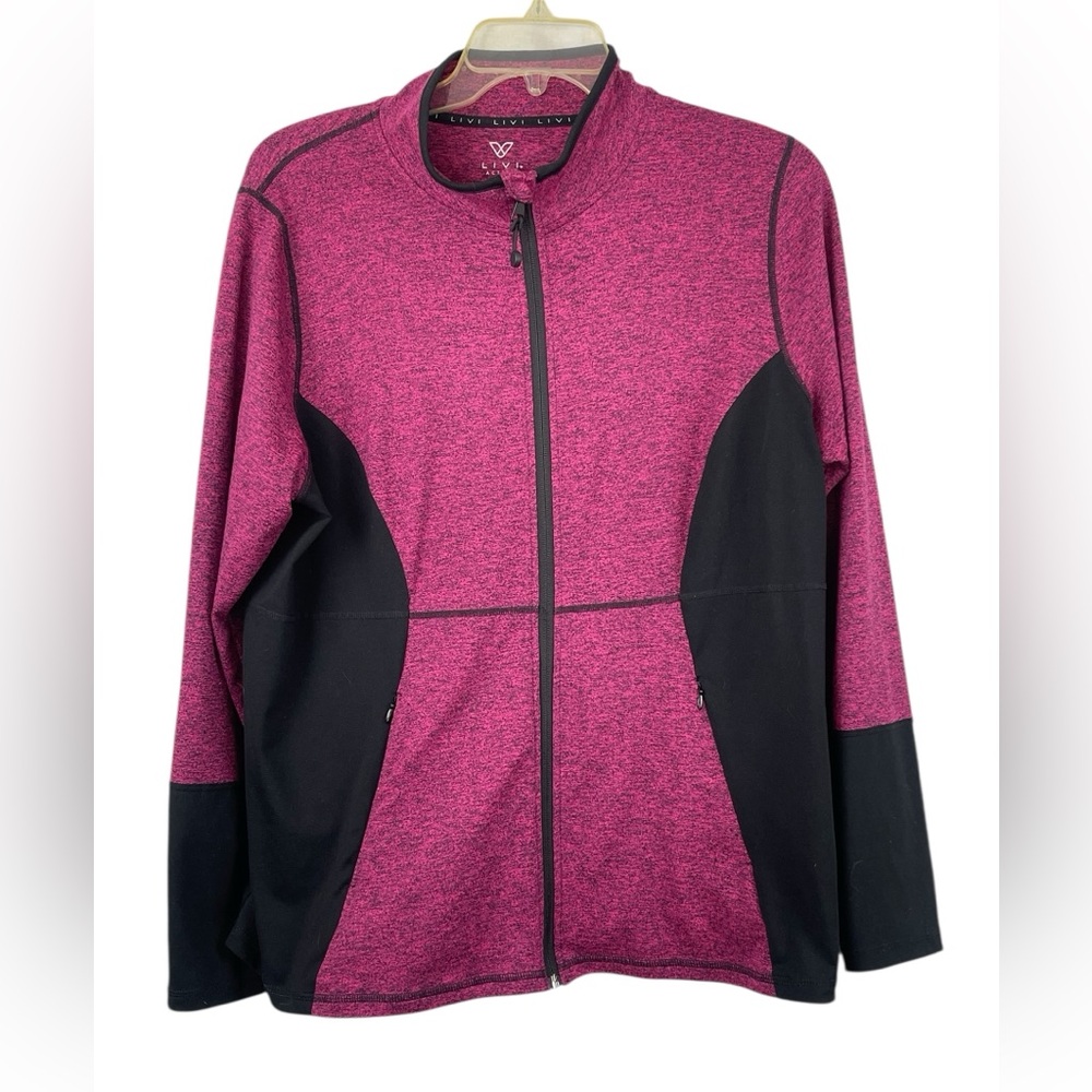 Livi active by Lane Bryant zip up jacket with thumb holes size 18/20. GUC - Picture 3 of 9